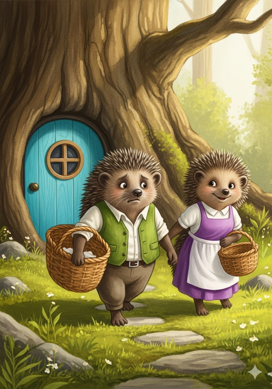 Hikaye Kapağı: Mira ve üc kirpi